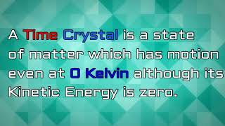 Time Crystal