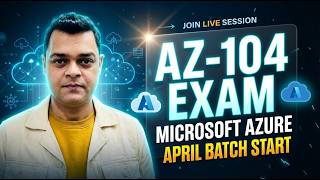 Enroll in Microsoft Azure AZ-104 Live Batch | Real-Time Expert-Led Training.
