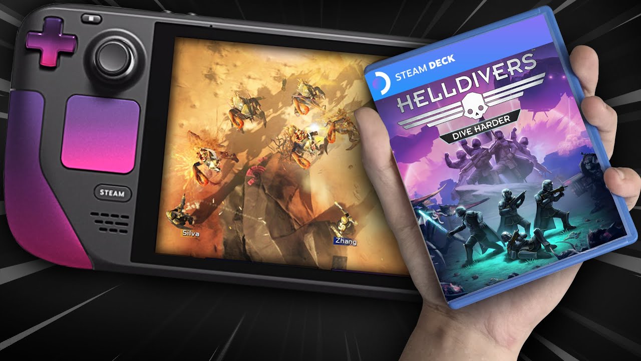STEAM DECK ft. HELLDIVERS Digital Deluxe Edition YouTube