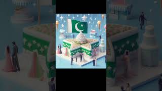 Pakistan Cake Ideas Pakistan Independence Day shorts video viral shorts Javeria's lifestyle