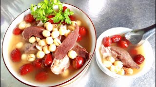 Cách Làm Món Tim Heo Hầm Hạt Sen Táo Đỏ Bổ Dưỡng Thơm Ngon/ Lê Tuyền Người Miền Tây