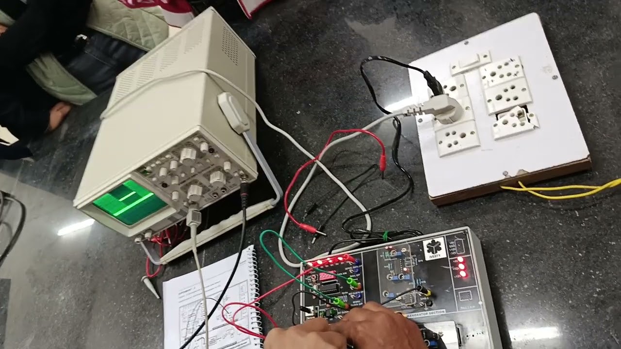 ASK Modulation and Demodulation experiment explanation B. TECH. Students