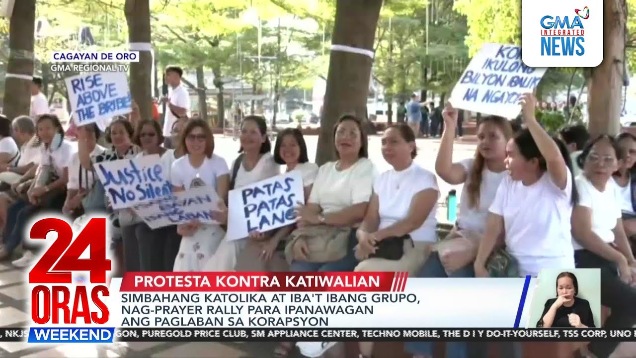 Prayer rally vs corruption in CDO | 24 Oras Weekend