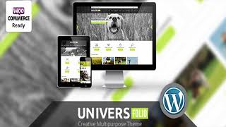 Universfolio - Multipurpose WordPress Theme | Themeforest Website Templates and Themes