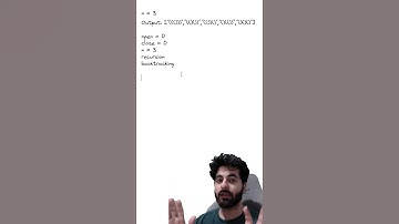 Generate Paranthesis 😍