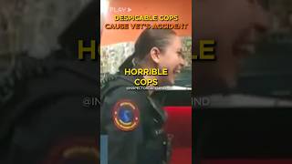 Cops Laugh at Disabled Veteran After Denying Him Access Leading to His Accident #police #tyrants