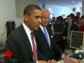 Raw Video: Obama and Biden Go on Burger Run