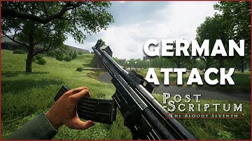 German Attack on Oosterbeek in Post Scriptum | No Commentary Gameplay | RTX 2060