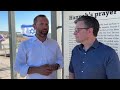 Mike Johnson visits Binyamin