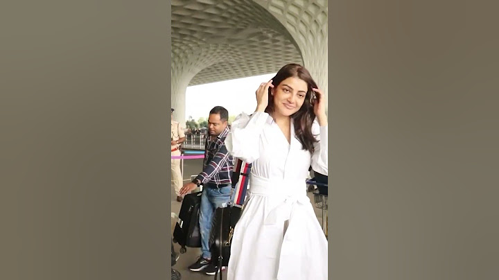Kajal Agarwal Spotted With Son At Mumbai Airport #shorts