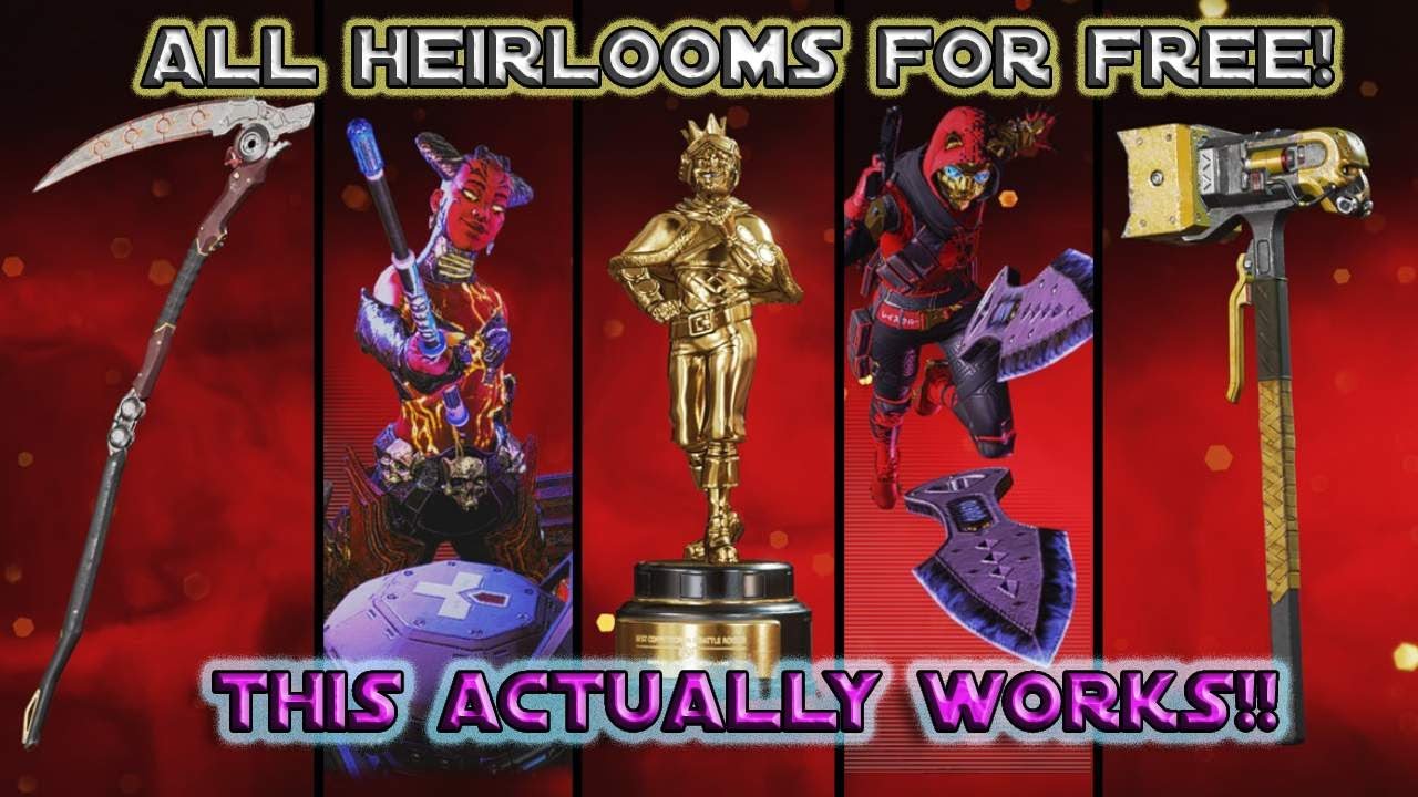 apex free heirloom glitch season 15 YouTube