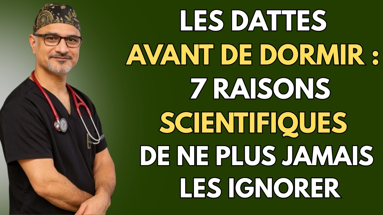 Les 7 bienfaits étonnants des dattes avant de dormir que personne ne vous explique