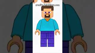 Weird Lego Minecraft Concept Art