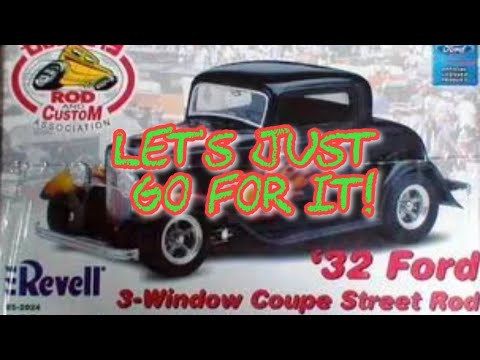 Revell '32 Ford Coupe: We decided to fix that deck lid!