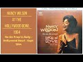 Capture de la vidéo Nancy Wilson Live At The Hollywood Bowl! 1964