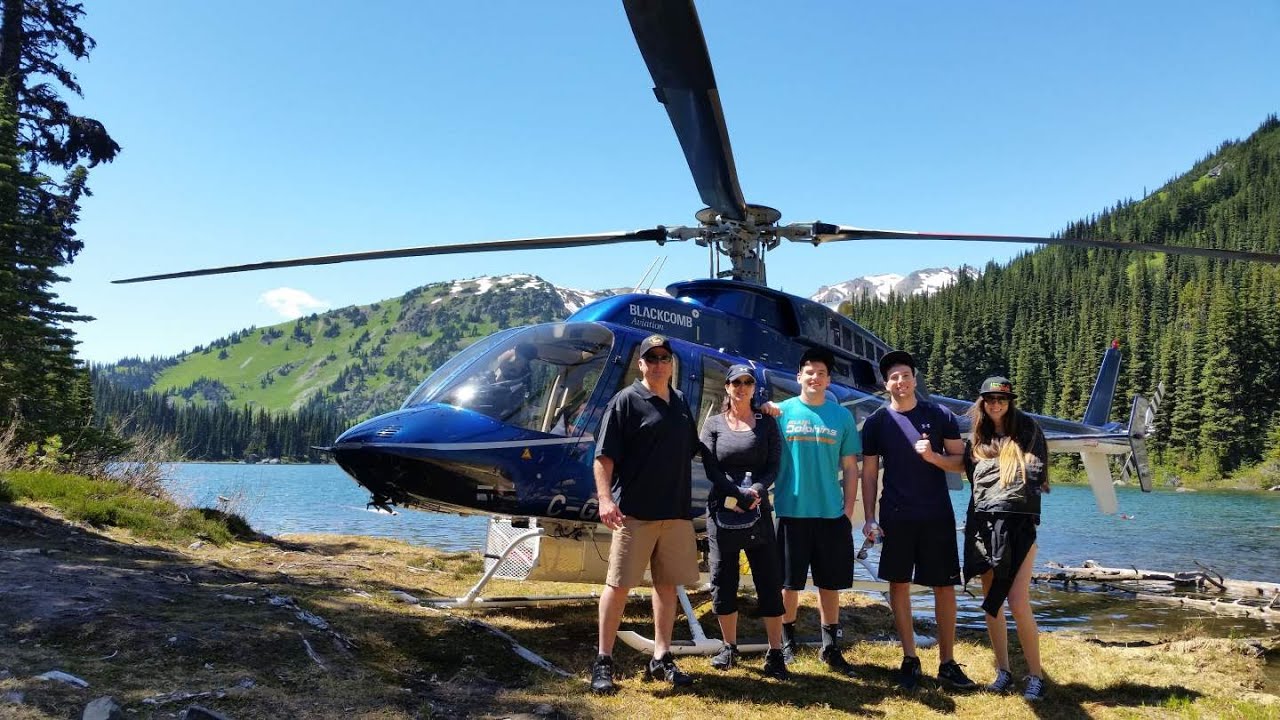 Yellow Bc Helicopter