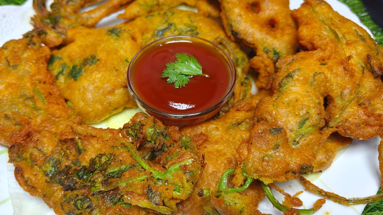 🌿ধনে পাতার মুচমুচে পকোড়া টিপসহ দেখে নিন পারফেক্ট রেসিপি।।dhone pathar bora crispy dhania pakora।।🌿🌿