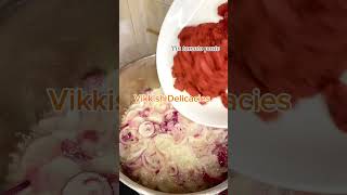 How make tin tomato paste stew. Check my channel for full recipe #cooking #food #recipe