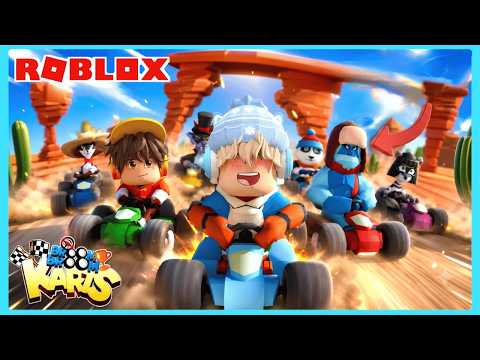 Bang Boy Dan Cio Balapan Mobil Paling Unik Di Game Roblox Broom Broom Karts