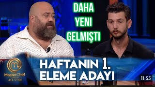 Masterchef 72.Bölümde 1.Eleme Adayi Olan İsi̇m Daha Yeni̇ Gelmi̇şti̇ Di̇rek Potaya Soktular Ki̇mse Bekleme