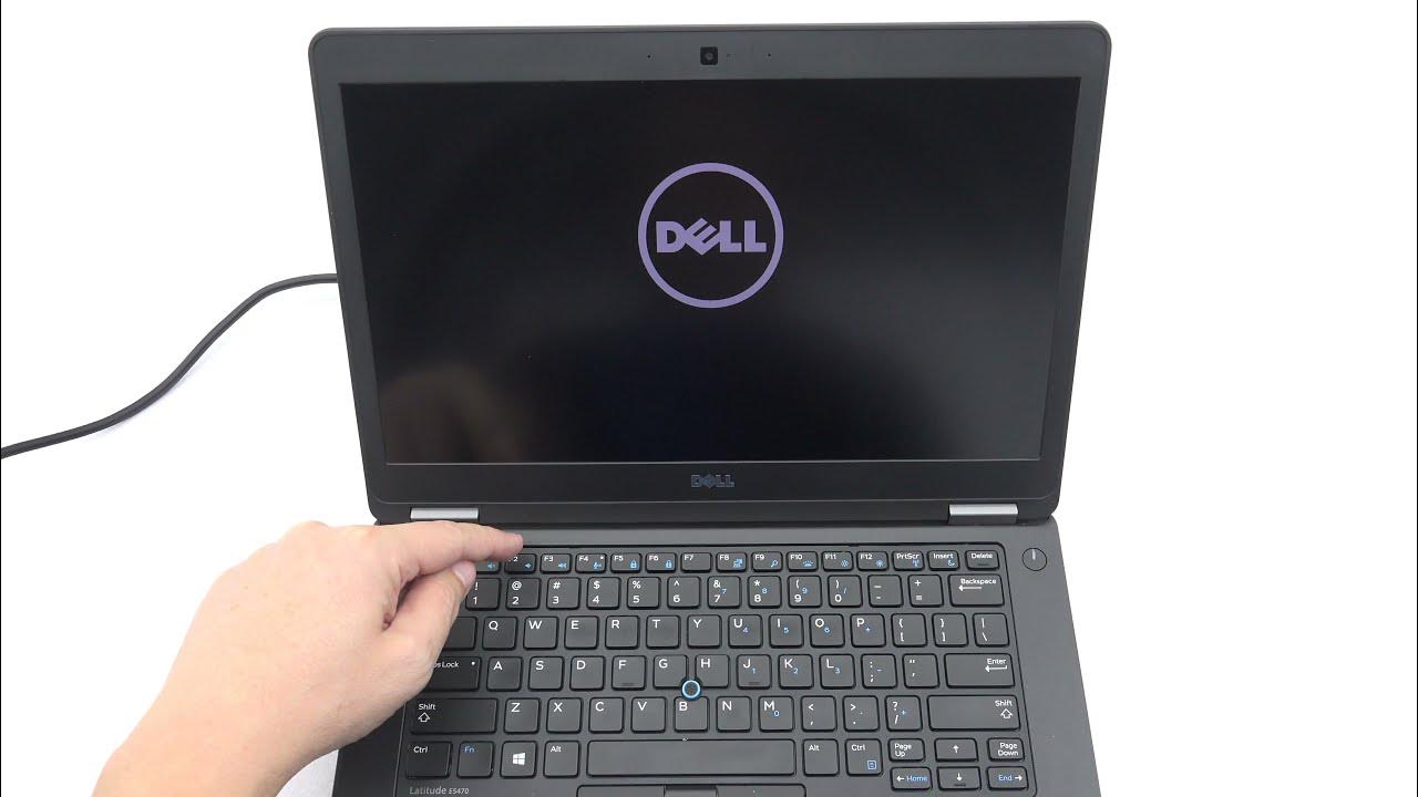 How to enter BIOS on DELL Latitude E5470 4K YouTube