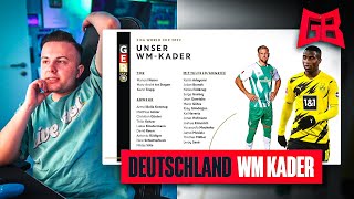 GamerBrother REALTALK über den DEUTSCHEN WM KADER für die WM 2022 😱