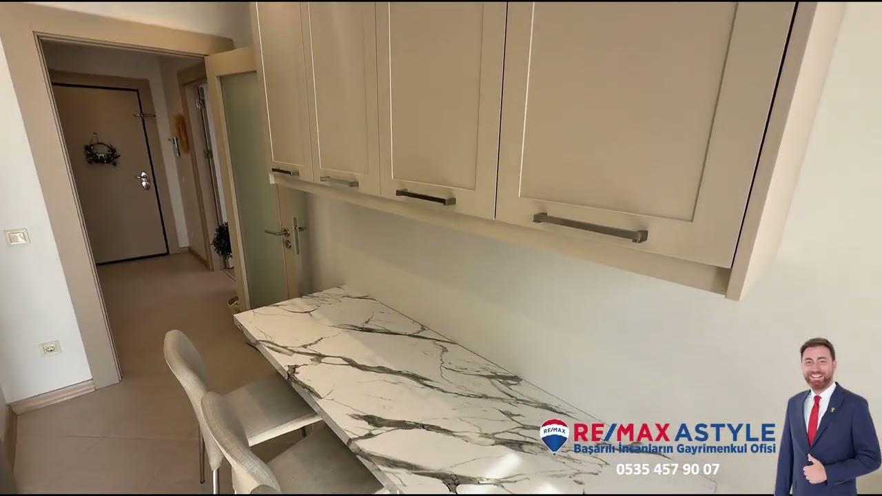 TEKNİK YAPI METROPARK 2+1 ÖZEL MİMARİ SATILIK DAİRE REMAX ASTYLE