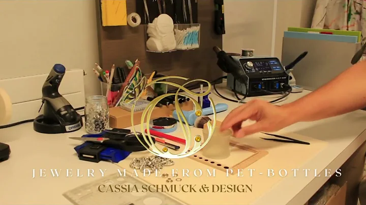 Jewelry made from PET bottles