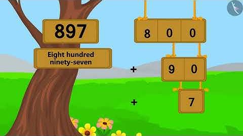 Expanded form of three digit numbers  | Part 3/3 | English | Class 3