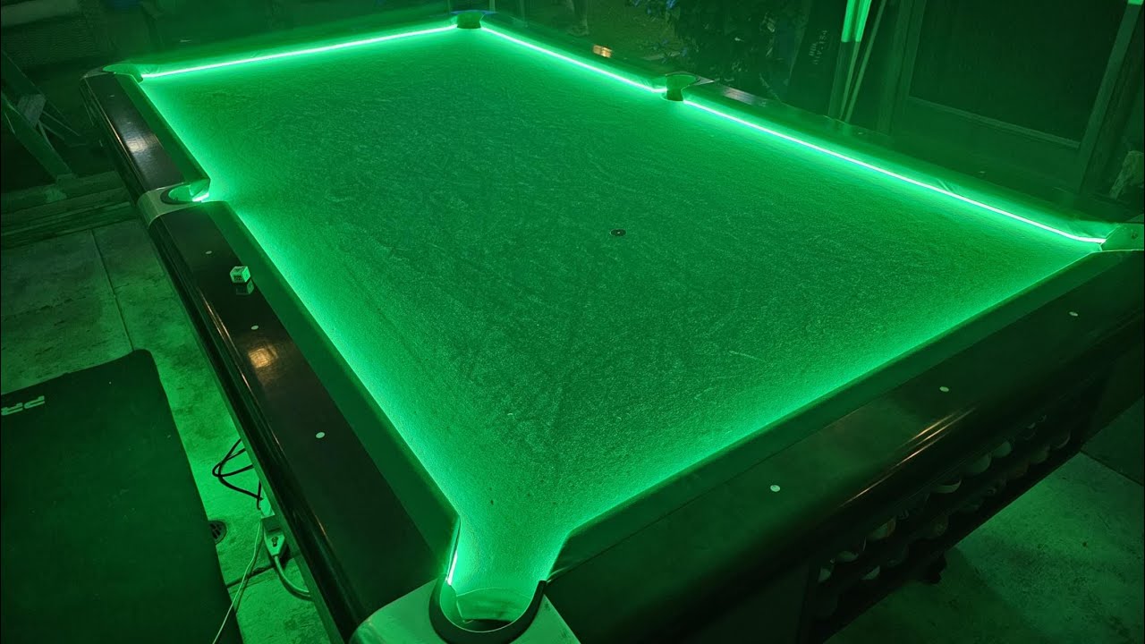 Summer 2023 - Octoman Billiard Pool Table Build