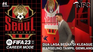 FIFA 23 Marselino Ferdinan Career Mode Indonesia | Marselino Tetap Tampil Gemilang di K-League 4