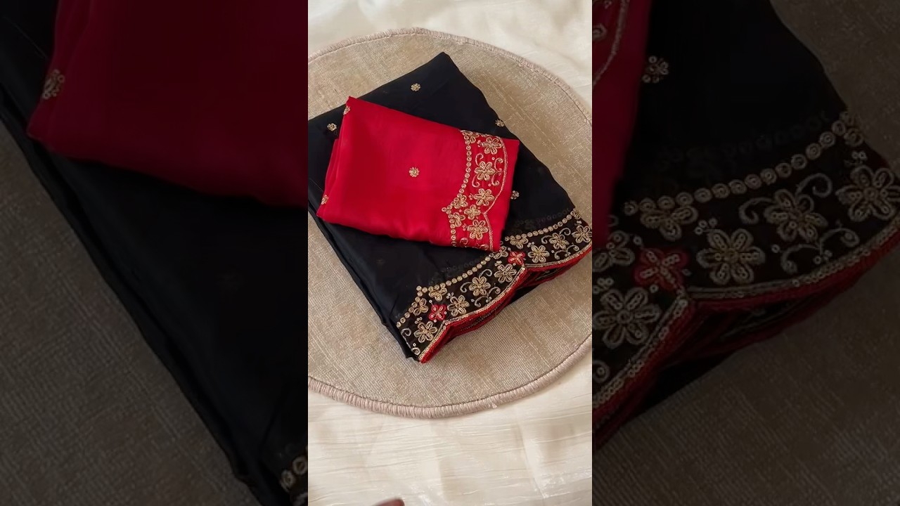 Heavy Rangoli Silk (soft) Material  Embroidery Work Saree