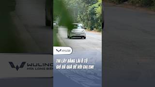 THI LẤY BẰNG LÁI Ô TÔ GIỜ ĐÃ QUÁ DỄ VỚI CHỊ EM!