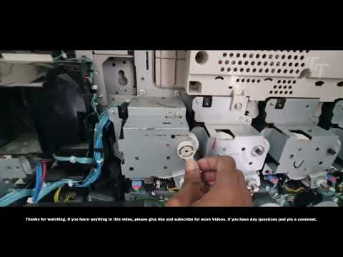 How to remove Toner Cardrige manually in Canon ImageRUNNER C5030/C5035/C5235/C5250 Printers