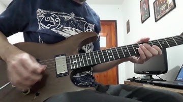 I want to break free - guitar solo with EHX Micro Synth