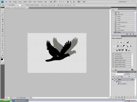 Photoshop Tutorial Shadow Making
