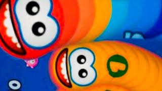 Worms Zone io, jogo da cobra, cobrinha, minhoca e minhoquinha, melhores momentos, game best screenshot 2