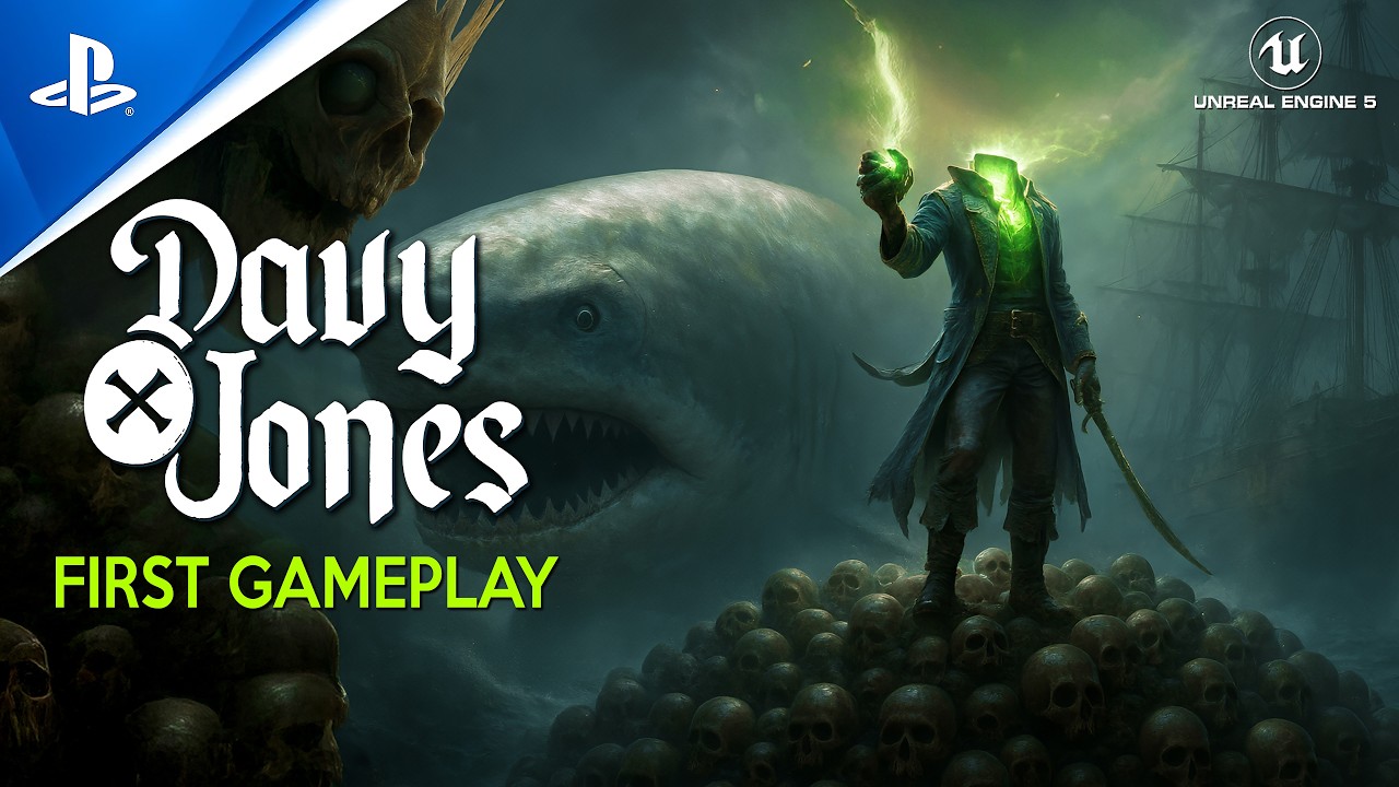 DAVY X JONES First Gameplay Demo | New Brutal OPEN UNDERWORLD with Pirates in Unreal Engine 5