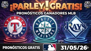 💥🤑HUBO PARLEY GANADOR 2-2 |🔥⚾️PRONÓSTICOS MLB PARA HOY 31 DE MAYO 🤑LA MEJOR FIJA DEL DIA 