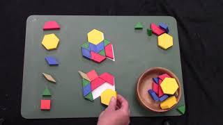 Grade 2: Math Lesson #10 Covering a Design Using Pattern Blocks
