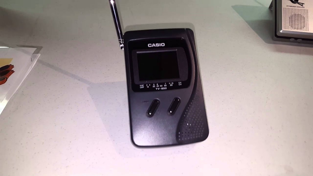 1994 Casio Pocket COLOR LCD Television - YouTube