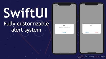 SwiftUI - Fully Customizable Alert System - Xcode 11