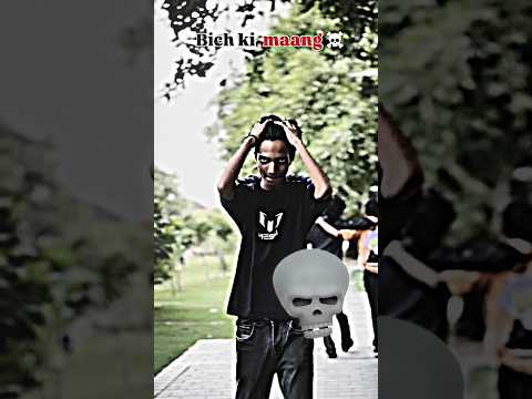 Bich ki maang☠️ #funny video  #iam_shivam_987