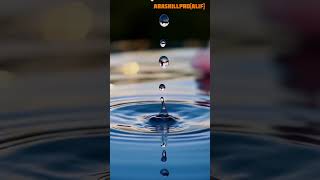 Pure Liquid Magic 💎 #abaskillpro  #Nature #NatureShorts #WaterDrop #Meditation #ASMR #Trending