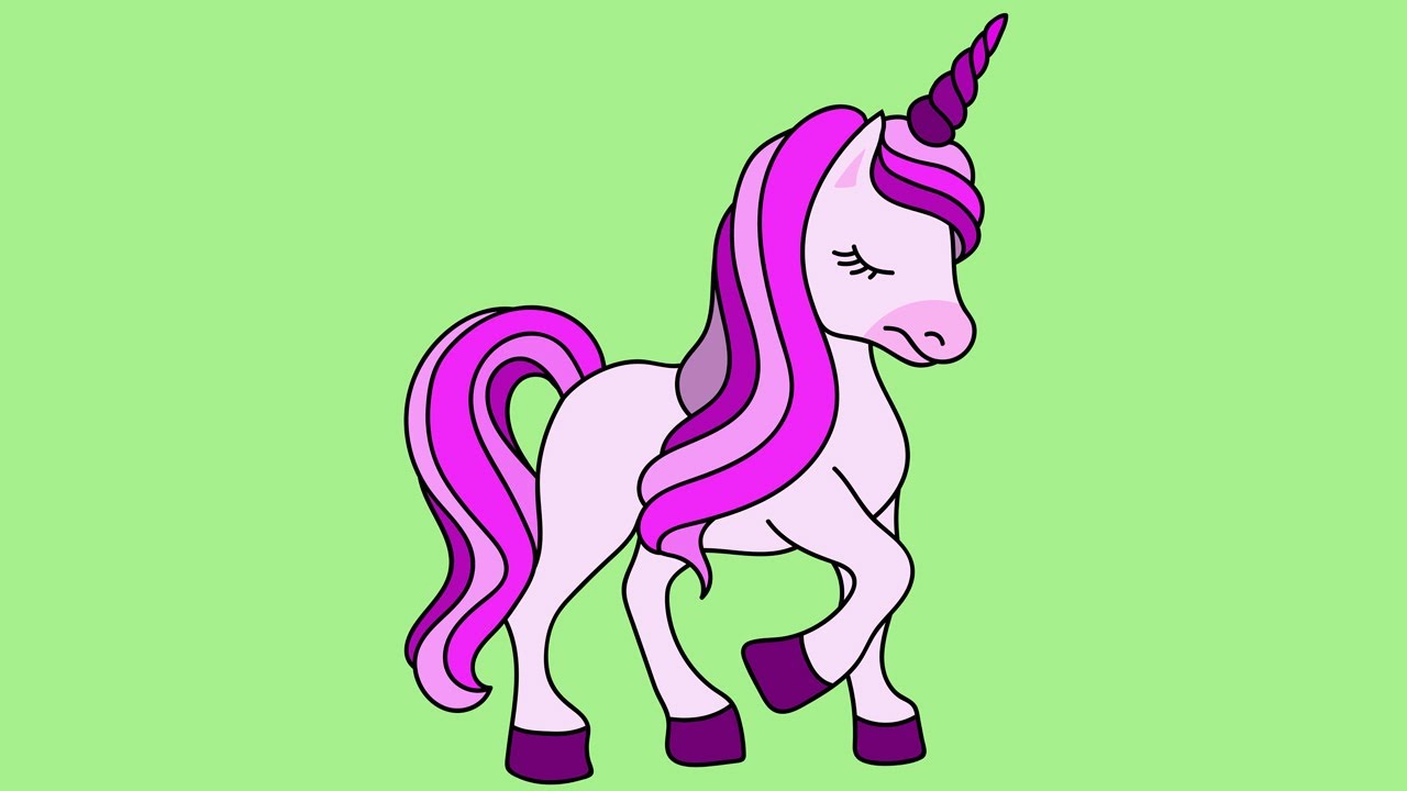 Видео как нарисовать единорожку видео