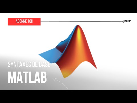 les bases essentielles de la programmation en Matlab | Syntaxes de base