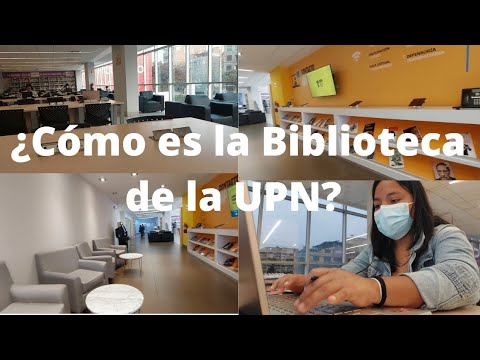 Conociendo la biblioteca de la UPN-sede SJL - YouTube