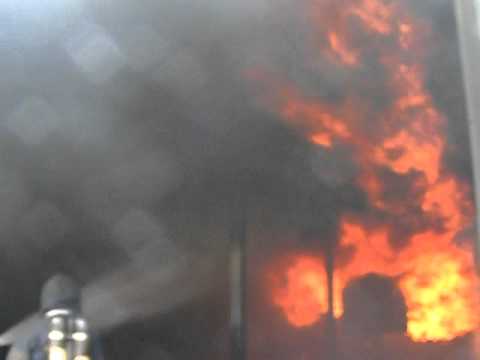 Flashover training Zweden Ploeg 6 film 1