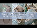 Review TIMBER RIDGE 20-Second Quick Set-Up Camping Cot, Lightweight Aluminum Folding Cot with Zipper