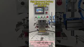 Automatic roatry high frequency welding machine for battery blister packing plastic welder